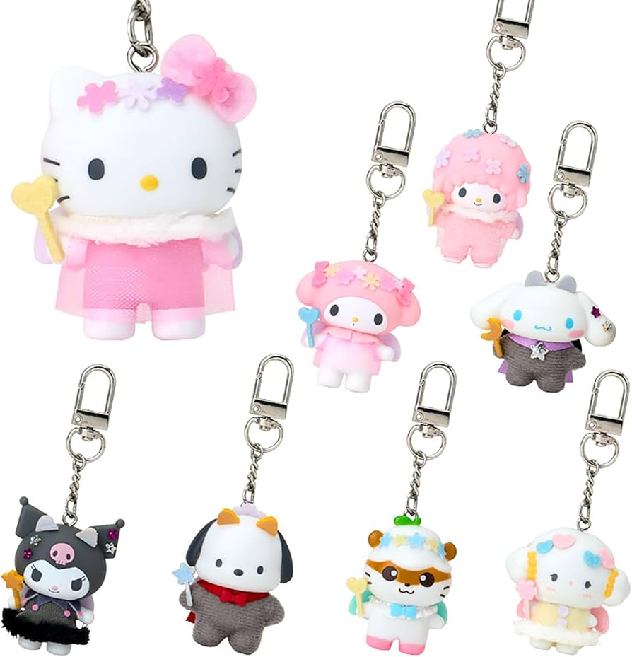 ちびっとも　キティ　どうぶつ　天使と悪魔 Amazon.co.jp: サンリオ(SANRIO) シークレットキーホルダー 天使